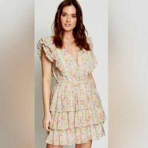 Love The Label (Love Sam) Ines Floral Dress  Size Large